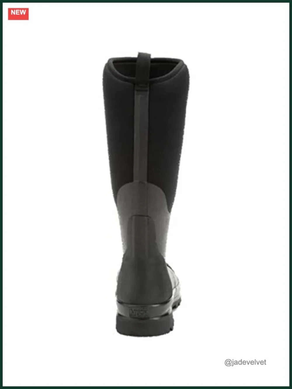 Muck Women's Chore Tall Rain Boots - Waterproof Pull-On Rubber Work Boot